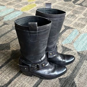 Rare FRYE boots with boot belts